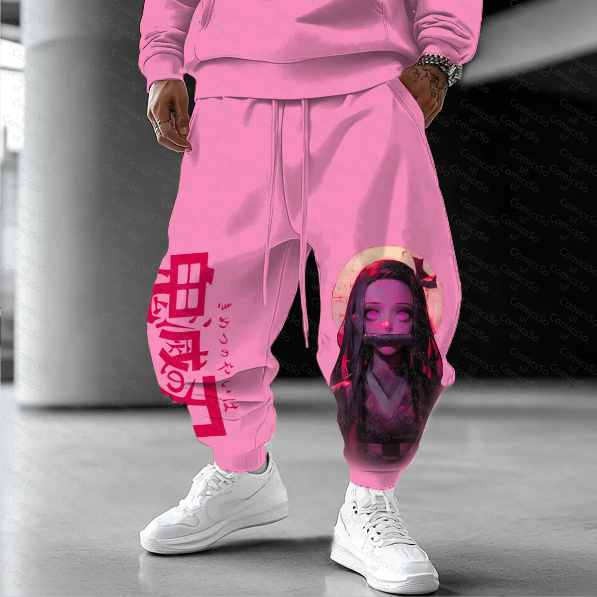 Unisex  “Comicssoul” Casual Anime Streetwear Pants