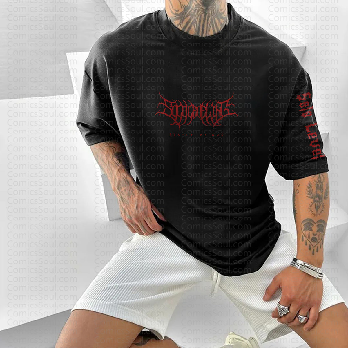 Unisex  "Comicssoul" Anime Inspired Vintage T-Shirt