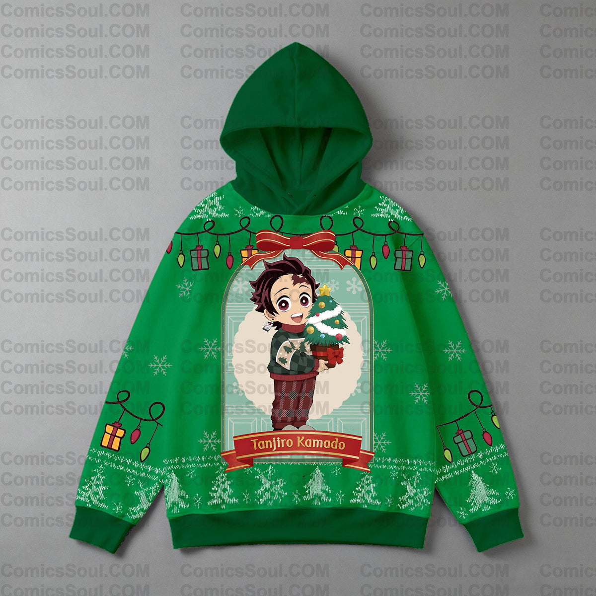 Plus Velvet Unisex Anime Graphic Streetwear Vintage Hoodie