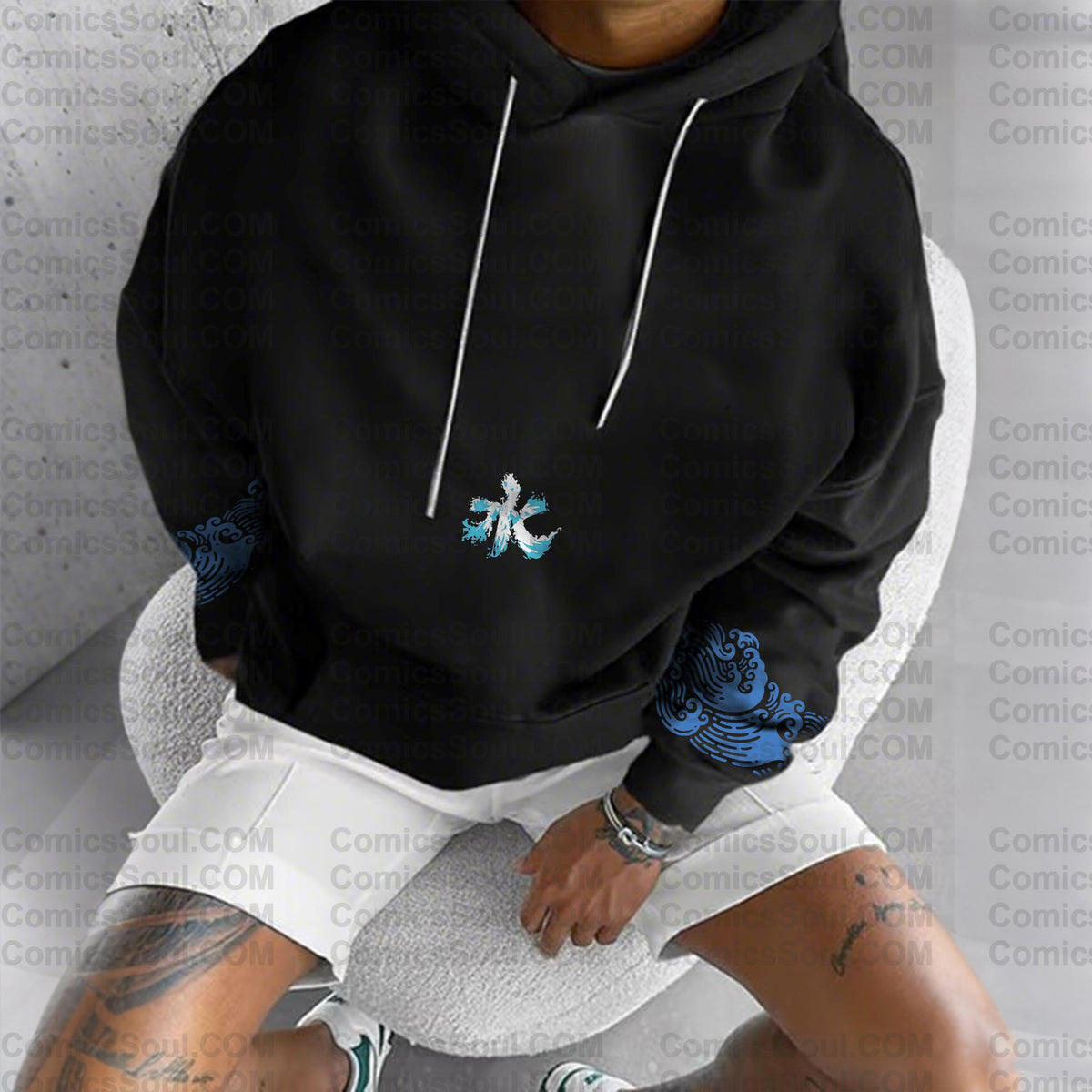 Unisex “ Comicssoul   ” Graphic Streetwear Vintage Hoodie