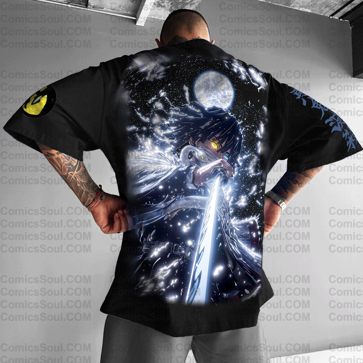 Unisex Anime Inspired Vintage T-Shirt| KNY