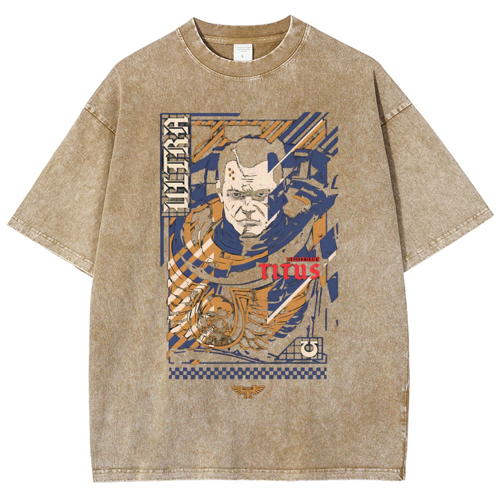 Unisex Fit Washed T-Shirt 丨WH40K