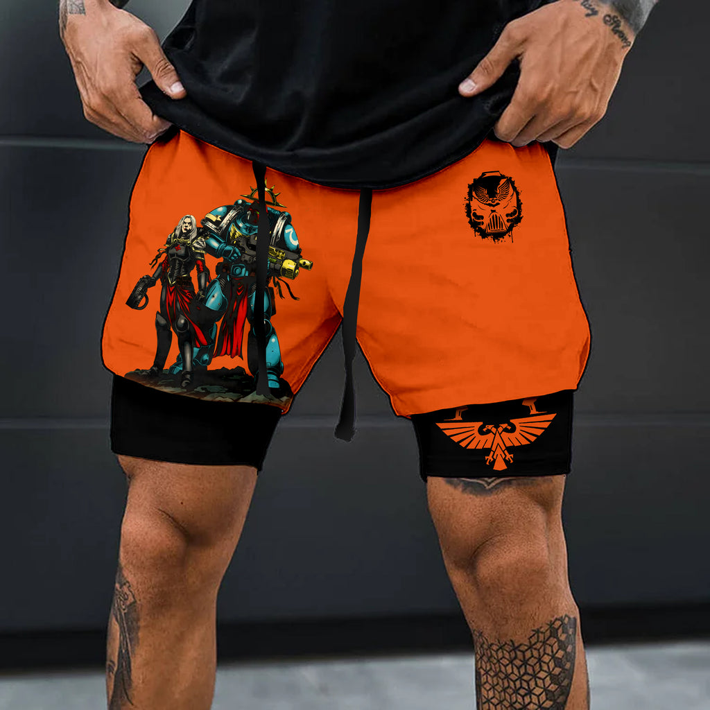 WH40K Game Casual Streetwear Shorts