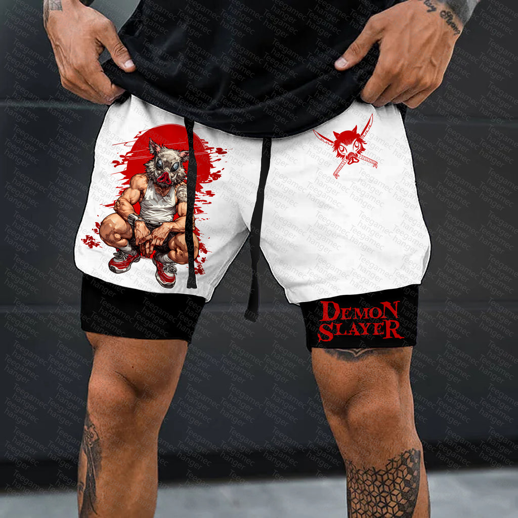 Unisex  “KNY” Casual Anime Streetwear Shorts