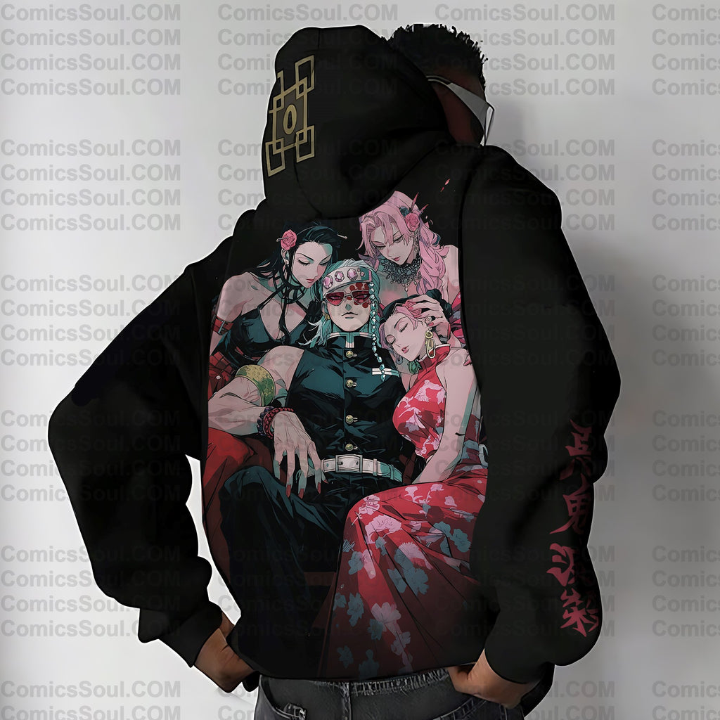 Unisex “ Comicssoul   ” Graphic Streetwear Vintage Hoodie