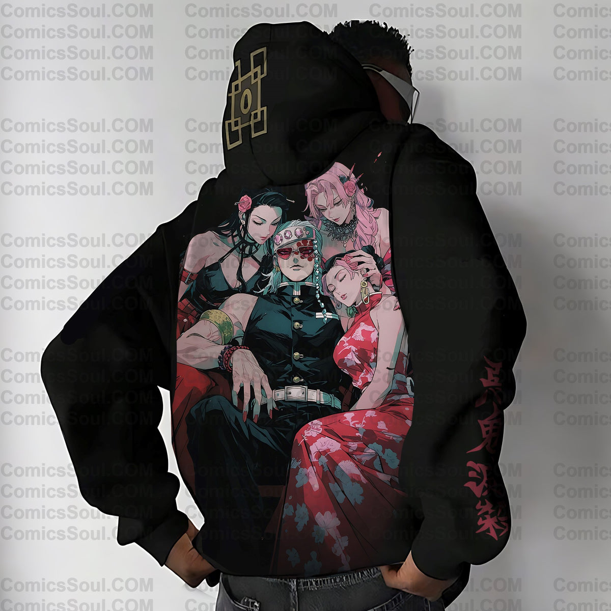 Unisex “ Comicssoul   ” Graphic Streetwear Vintage Hoodie