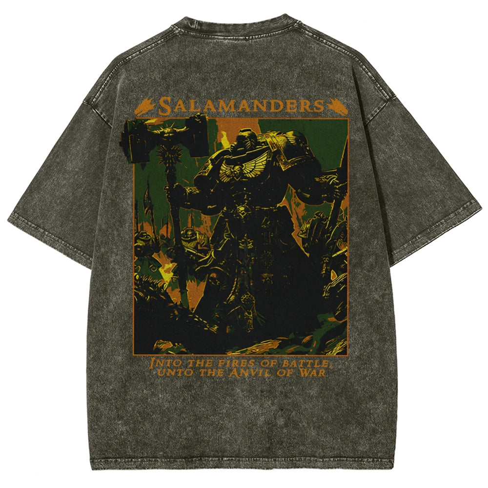 Unisex Fit Washed T-Shirt 2508020355丨WH40K