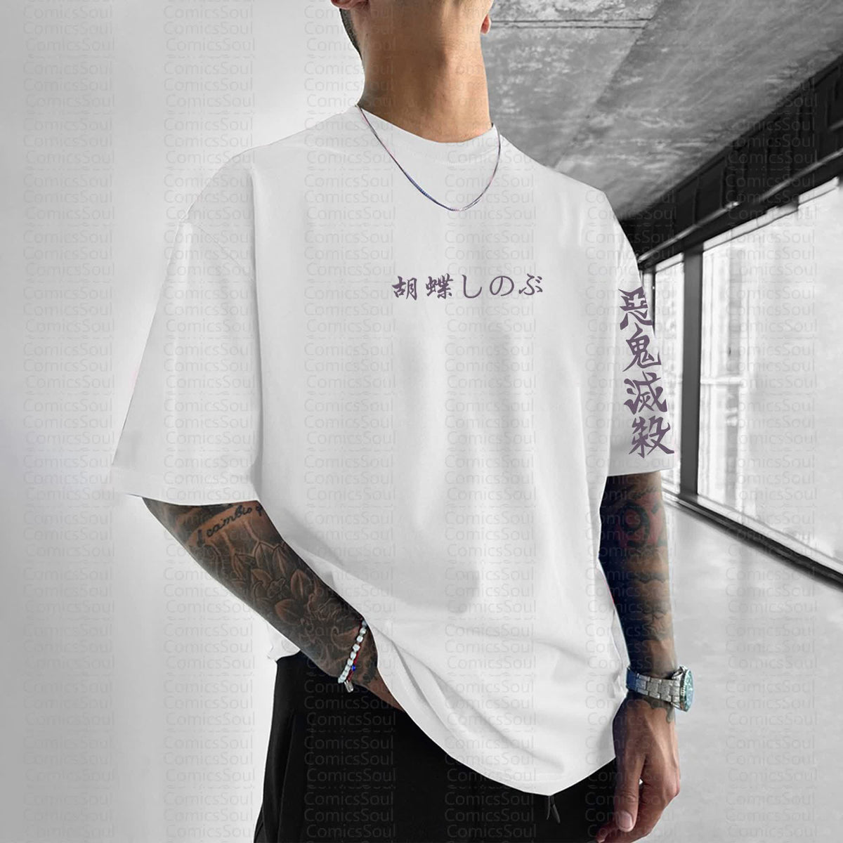 Unisex Anime Inspired Vintage T-Shirt | Comicssoul