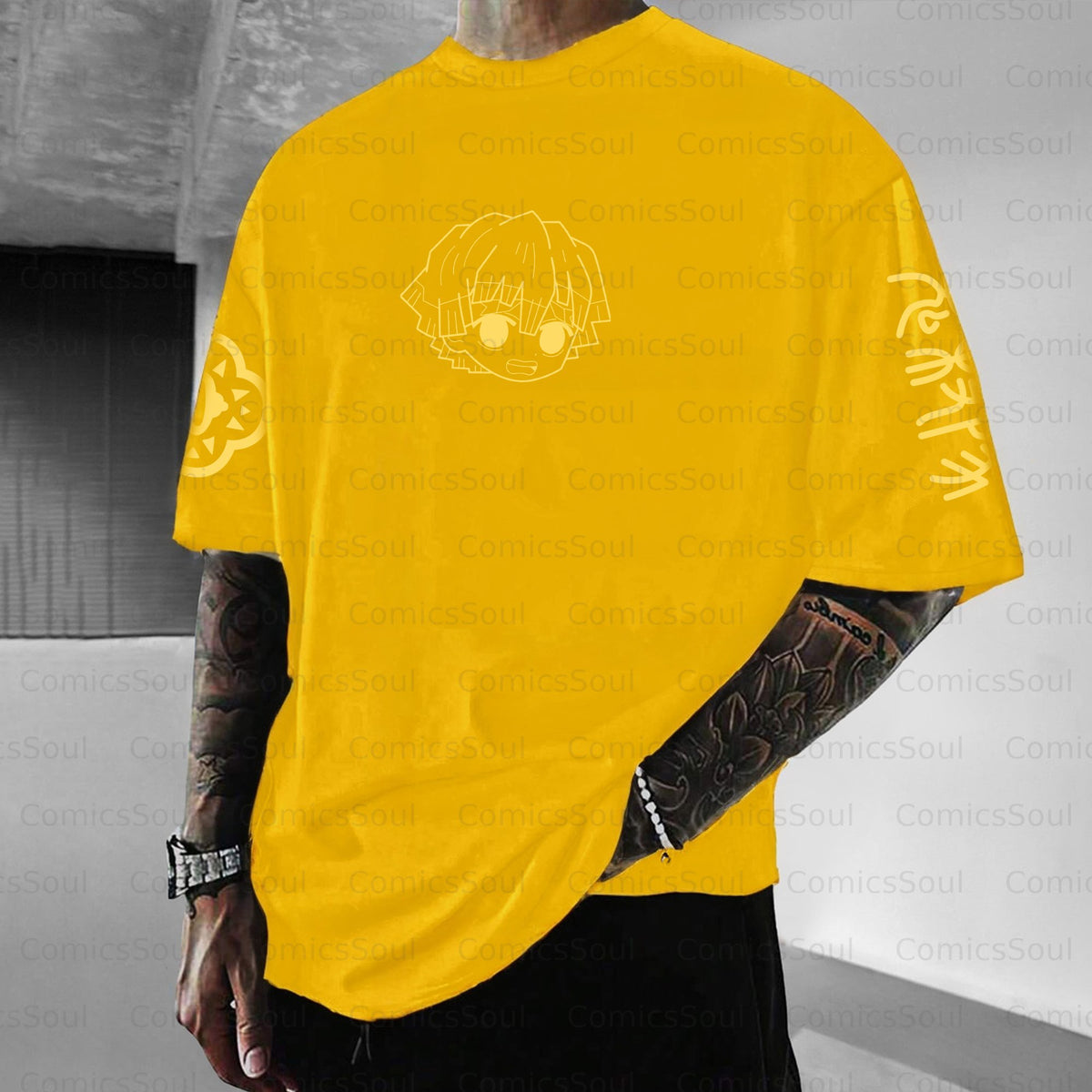 Unisex Anime Inspired Vintage T-Shirt