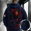 Unisex Anime-print Hoodie