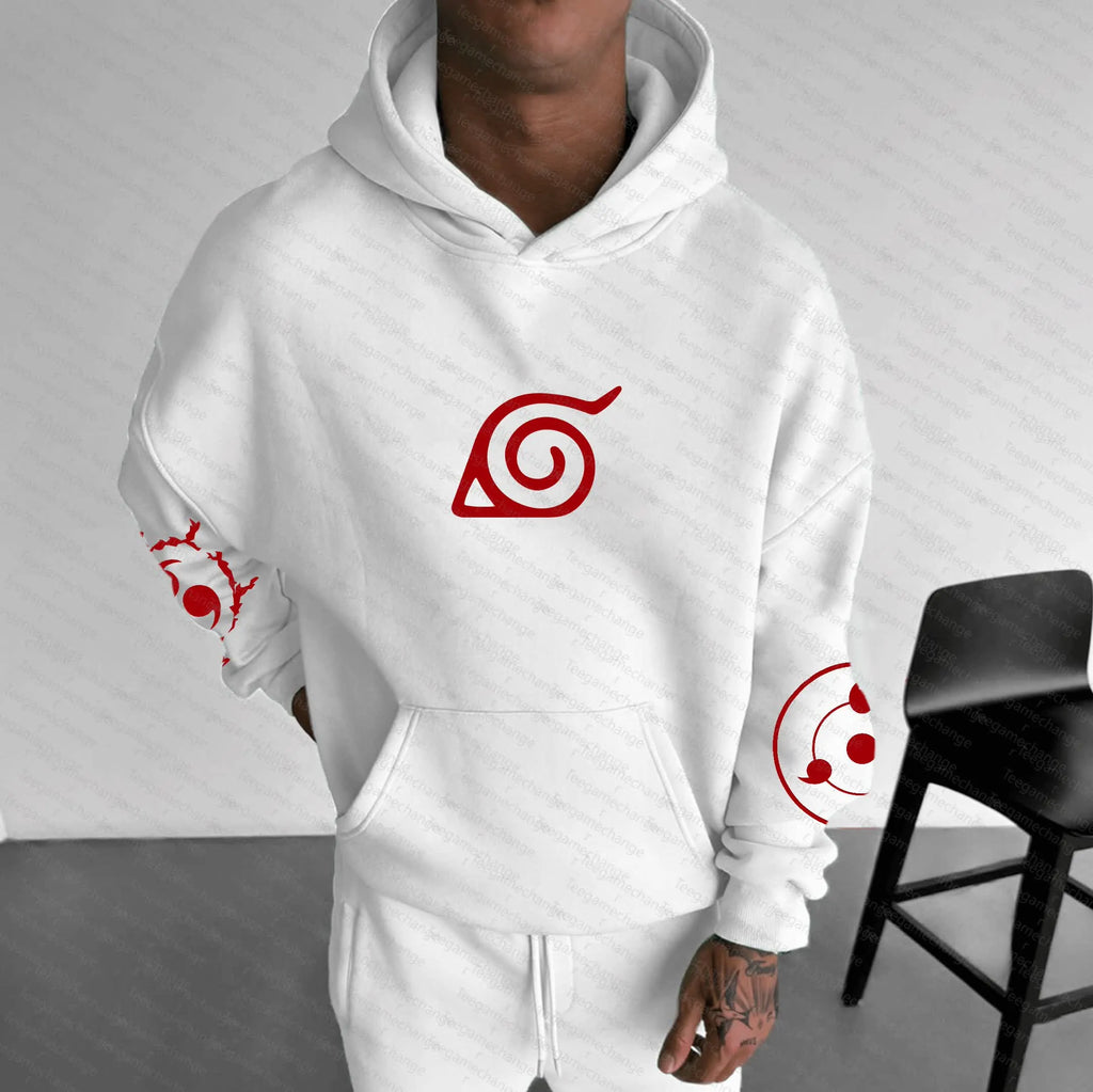 Unisex Naruto Anime Graphic Streetwear Hoodie