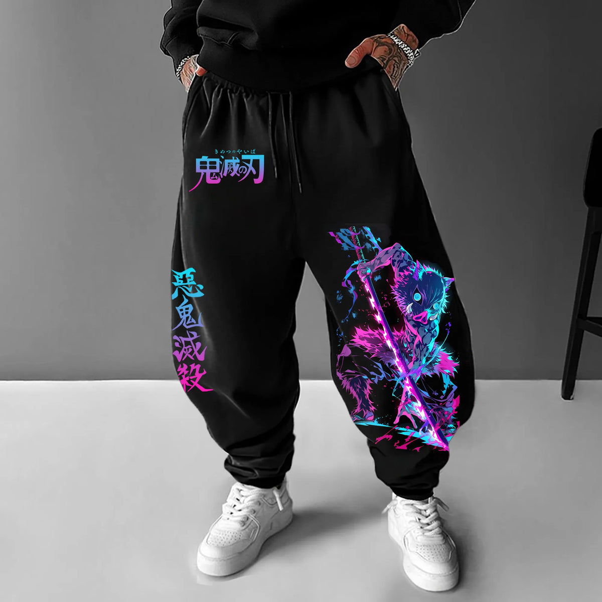 Unisex “  Demon slayer ” Casual Streetwear Pants| KNY