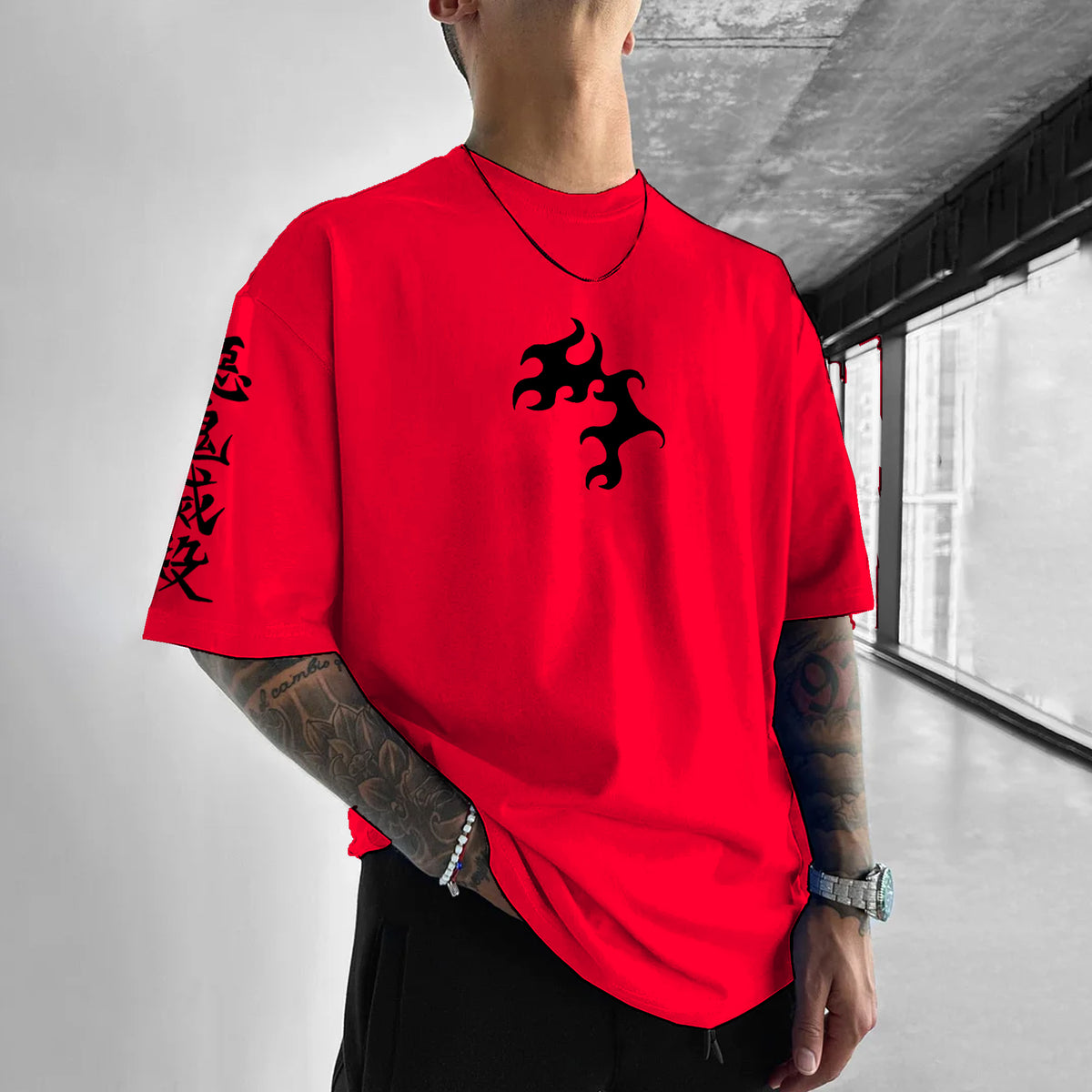 Unisex  " Demon slayer " Anime Inspired Vintage T-Shirt| KNY