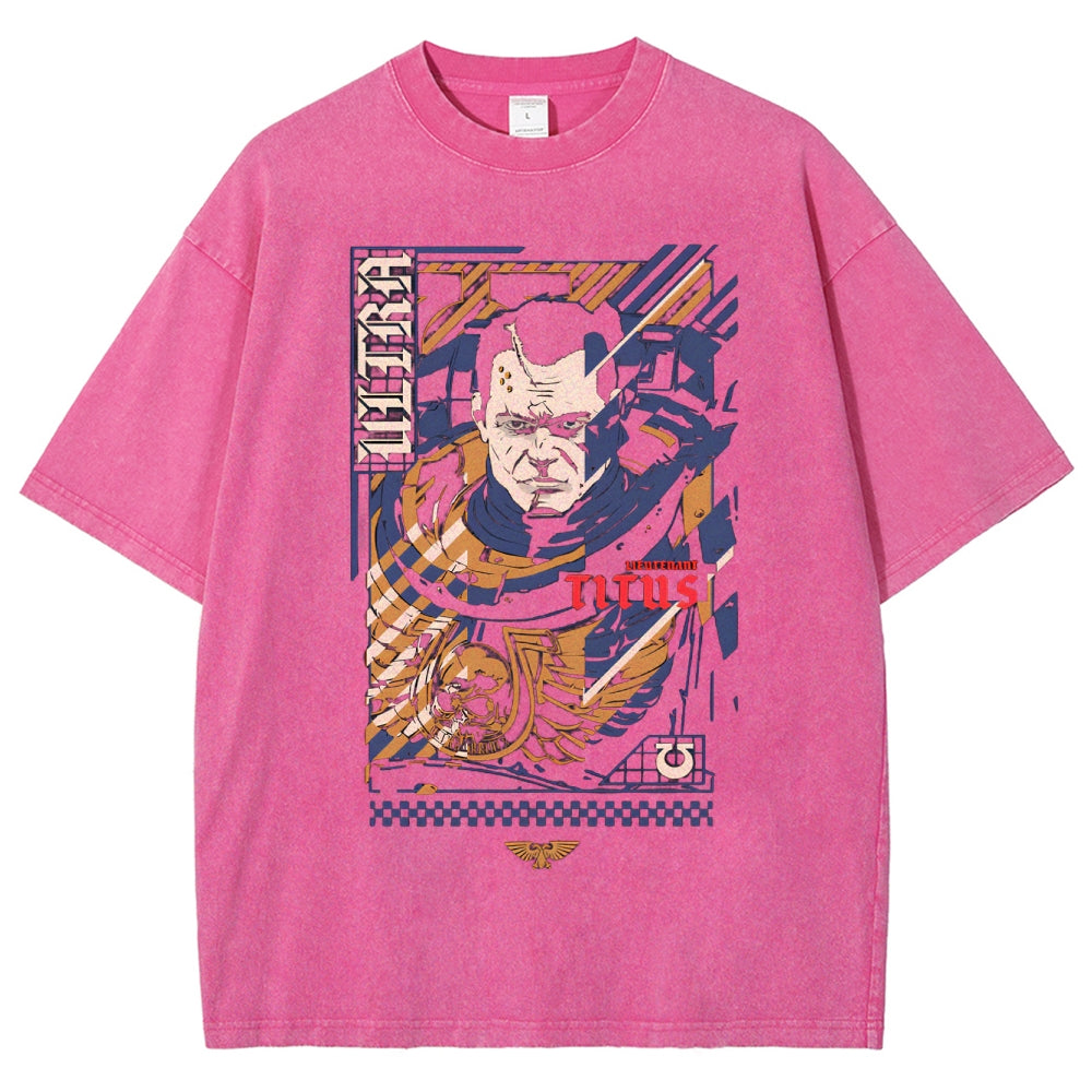 Unisex Fit Washed T-Shirt 丨WH40K