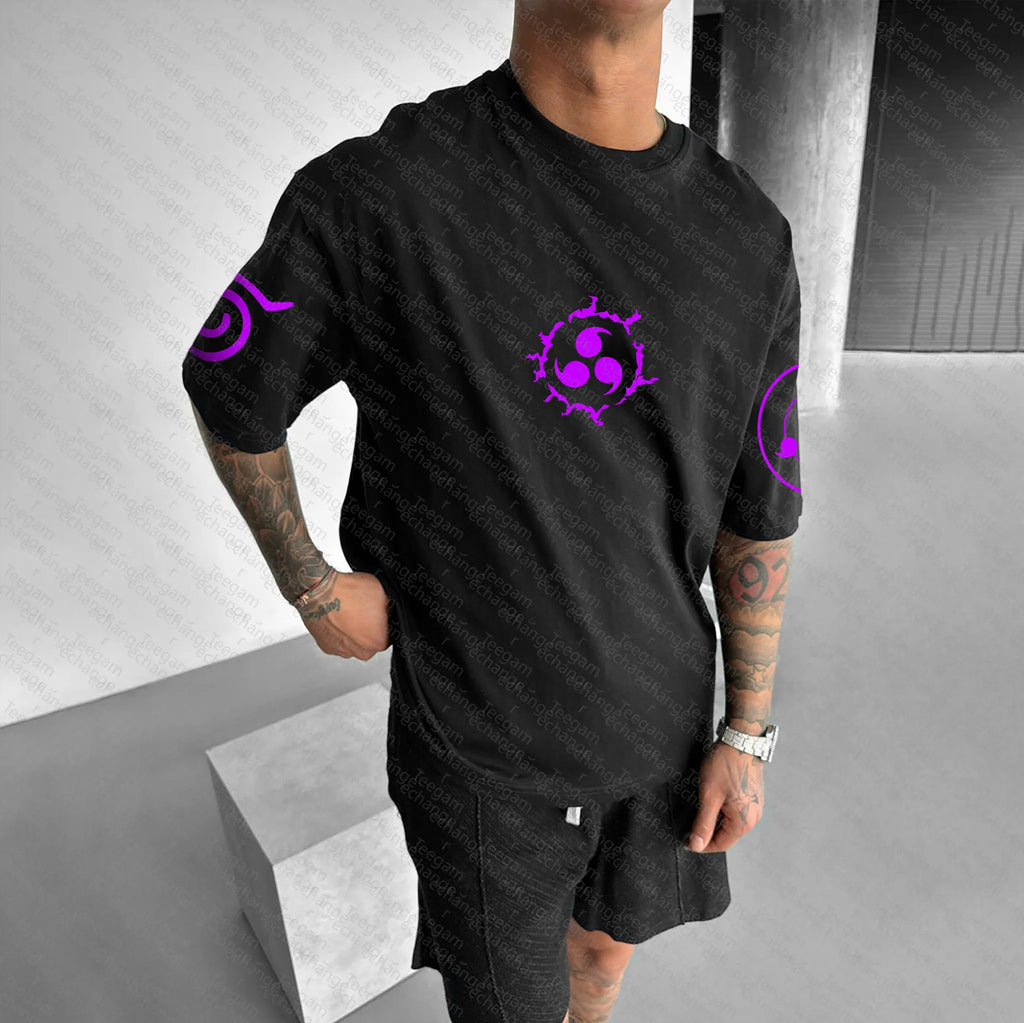 Unisex Naruto Anime Graphic Streetwear T-Shirts