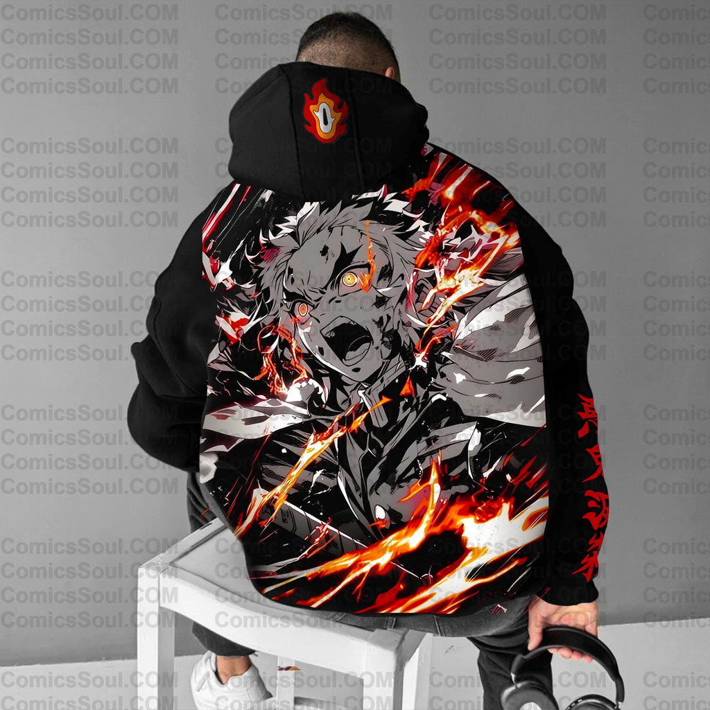 Unisex Game Graphic Streetwear Vintage Hoodie| KNY