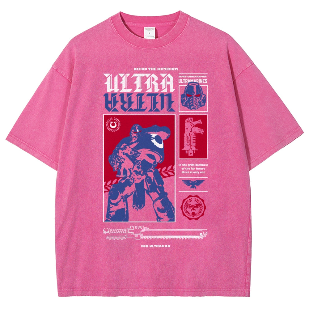 Unisex Fit Washed T-Shirt 丨WH40K