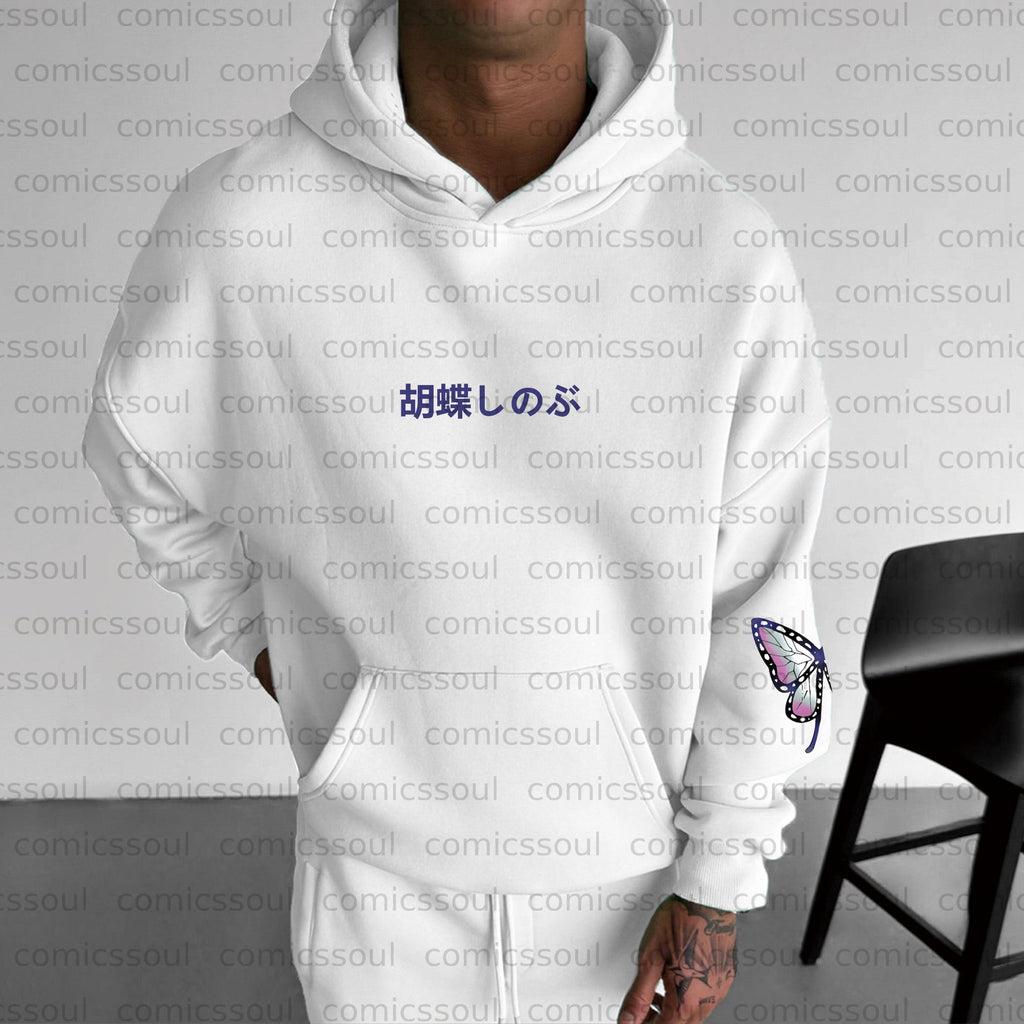 Unisex Anime Graphic Streetwear Vintage Plush Hoodie
