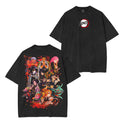 All Hashira,KNY Anime Unisex Washed T-Shirt