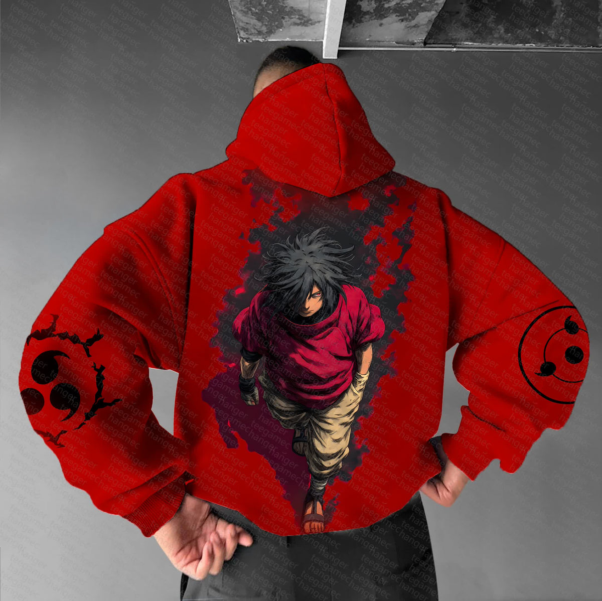 Unisex Naruto Anime Graphic Streetwear Hoodie