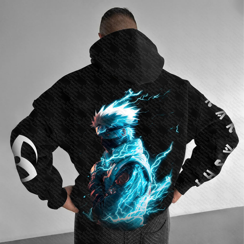 Unisex Naruto Anime Graphic Streetwear Hoodie
