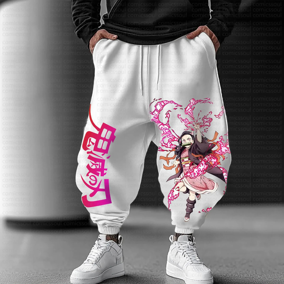 Unisex Anime Inspired Vintage Pants丨Comicssoul