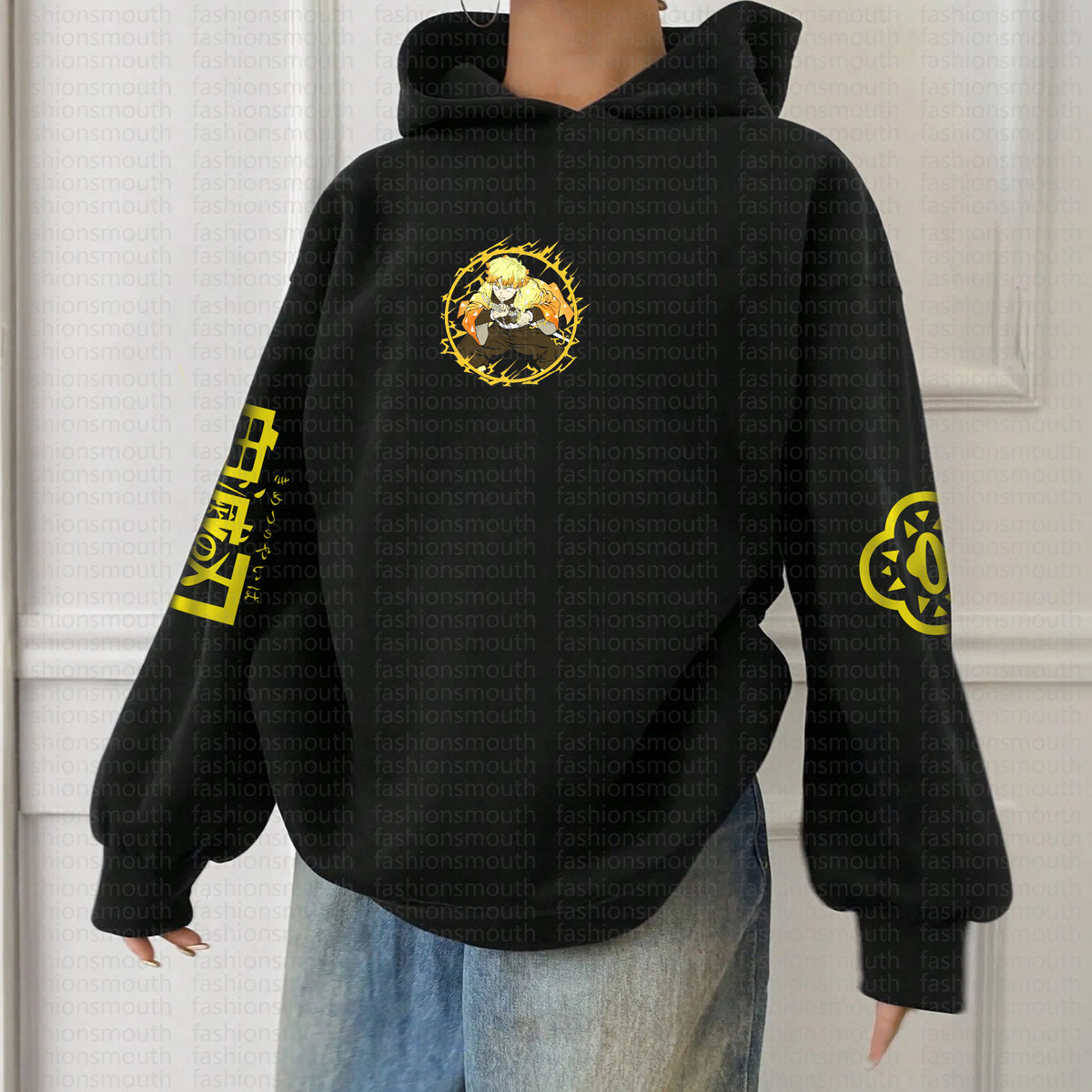 " Comicssoul " Anime Inspired Vintage Hoodie