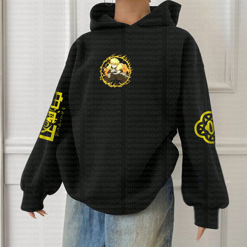 " Comicssoul " Anime Inspired Vintage Hoodie