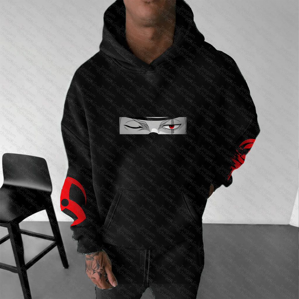 Unisex Naruto Anime Graphic Streetwear Hoodie