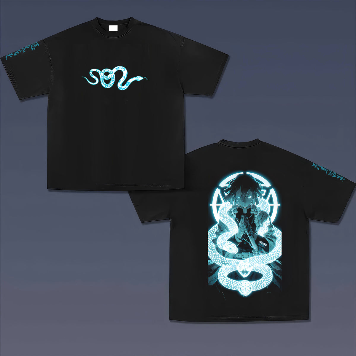 Unisex  " Demon slayer" Anime Inspired Vintage T-Shirt| KNY