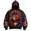 Halloween Anime-Print Hoodie
