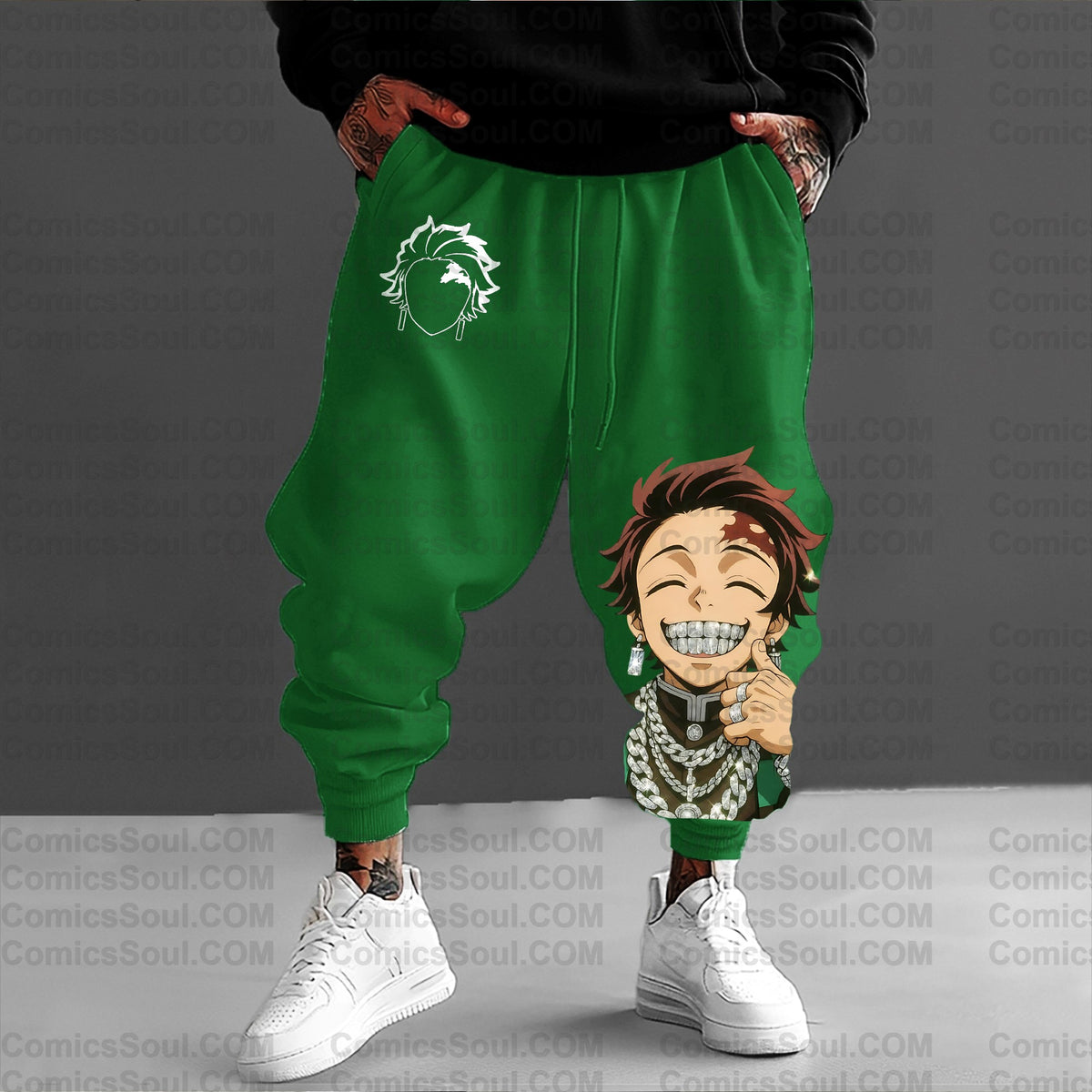 Unisex Anime Inspired Vintage Plush Pants