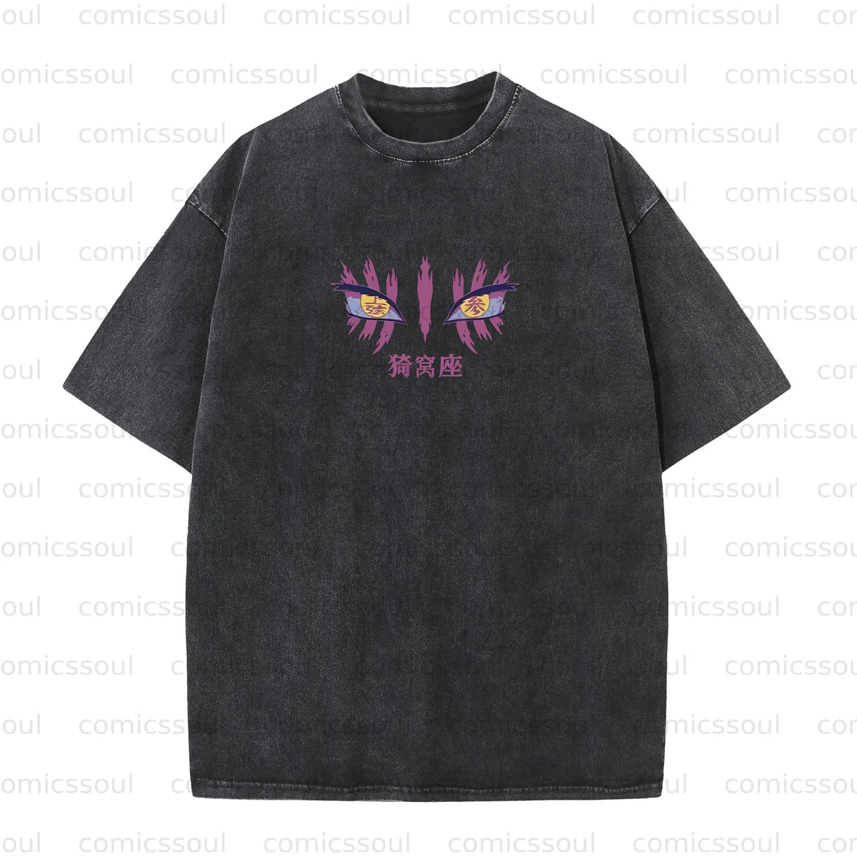 Vintage 3D Direct Inkjet Printed Washed Unisex T-Shirt