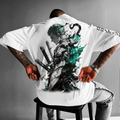 Unisex Oversized Anime Printed Gift Casual T-shirt