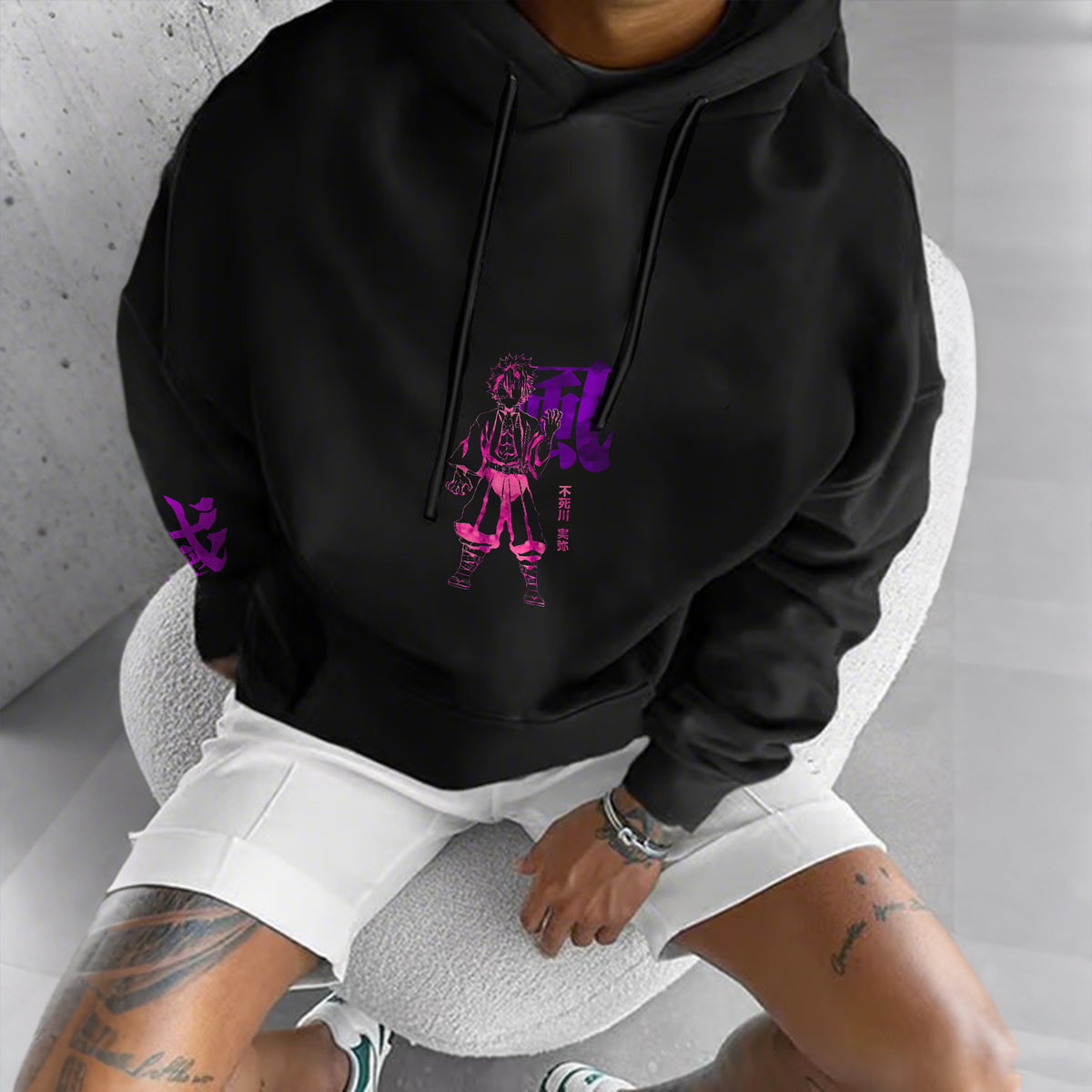 Unisex “ Demon slayer   ” Graphic Streetwear Vintage Hoodie| KNY