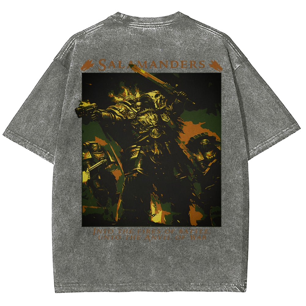Unisex Fit Washed T-Shirt 丨WH40K