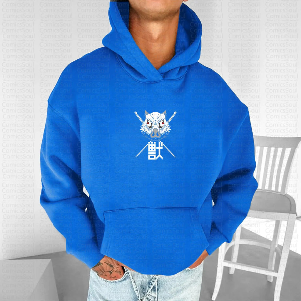 Unisex Anime Graphic Streetwear Vintage Hoodie丨Comicssoul