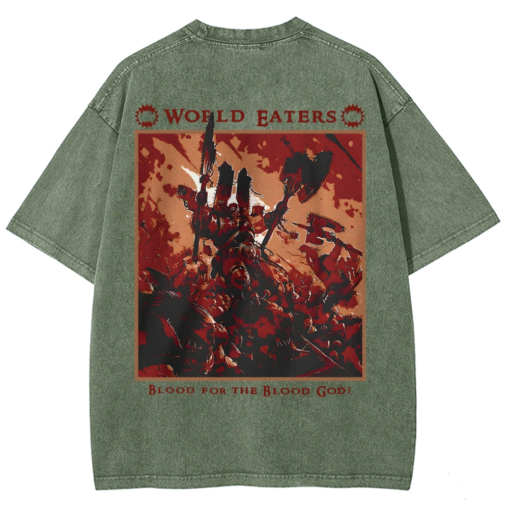 Unisex Fit Washed T-Shirt 丨WH40K