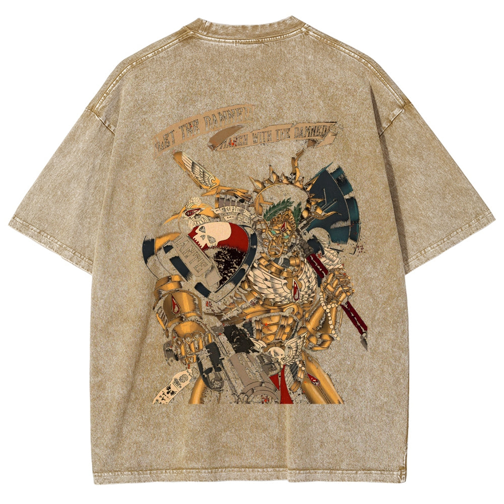 Unisex Fit Washed T-Shirt 丨WH40K