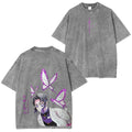 ''Insect Hashira'' Kocho Shinobu Unisex Washed T-Shirt| KNY