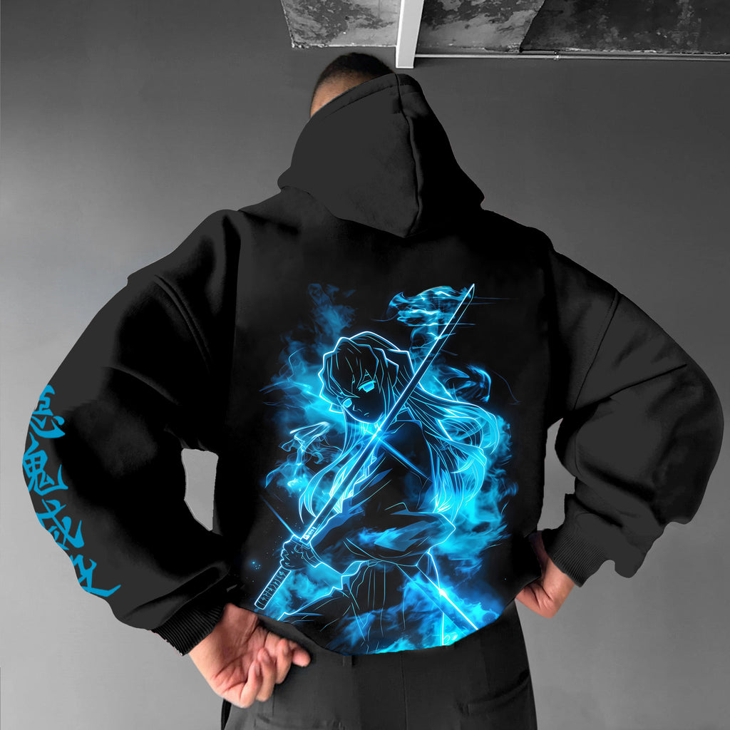 Unisex “ Demon slayer   ” Graphic Streetwear Vintage Hoodie| KNY
