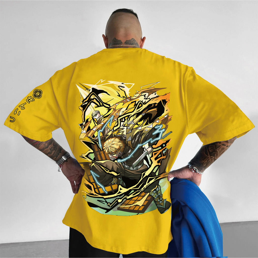 Unisex Anime Inspired Vintage T-Shirt| KNY