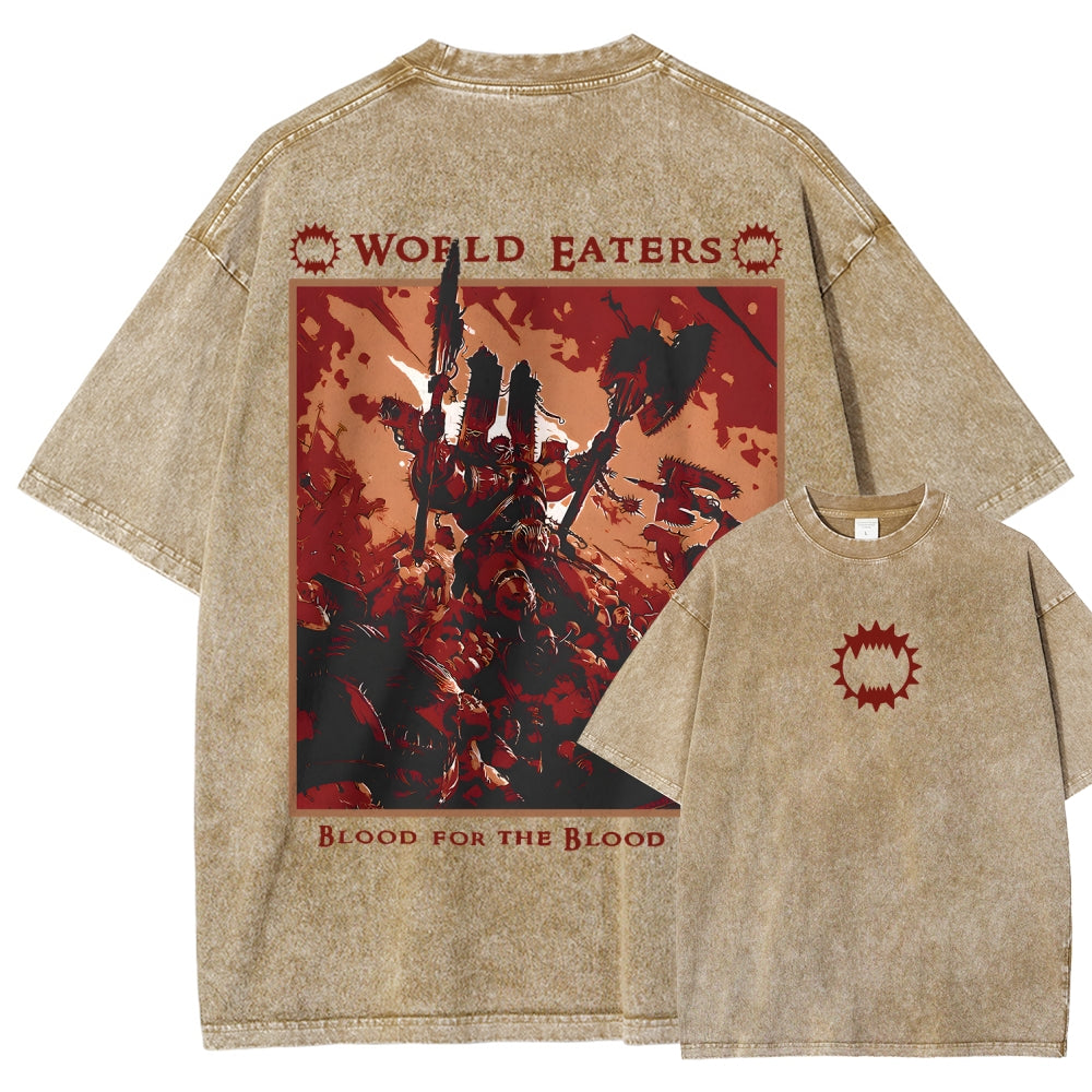 Unisex Fit Washed T-Shirt 丨WH40K