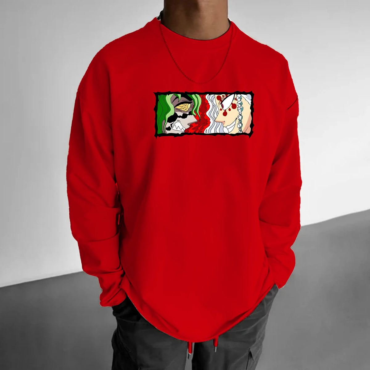 Unisex Anime Inspired Long Sleeve T-shirts| Demon slayer| KNY