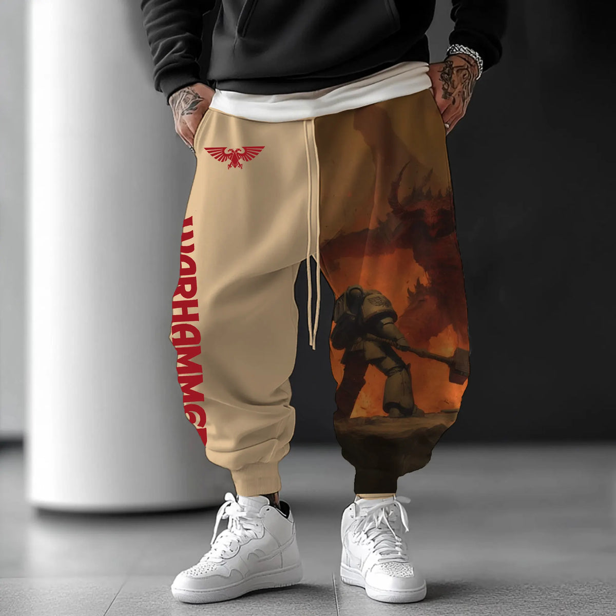 WH40K Game Casual Streetwear Pants