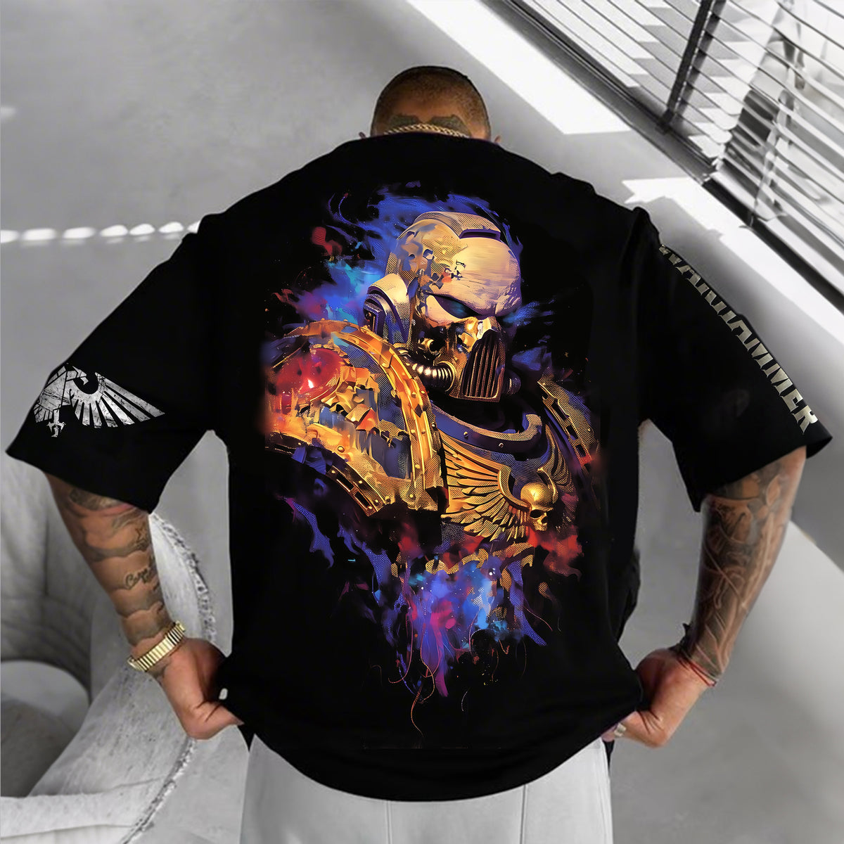 Unisex Game Inspired Vintage T-Shirt | WH40K