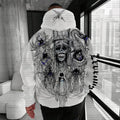 Unisex Graphic Streetwear Vintage Plush Hoodie