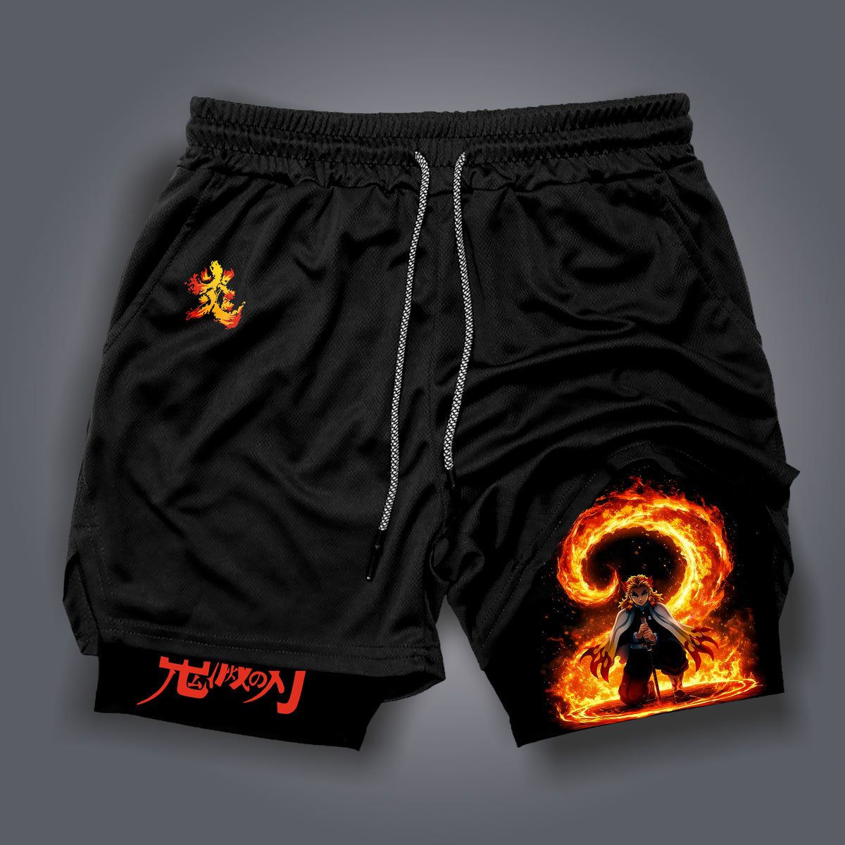 Unisex “ Demon slayer” Casual Streetwear Shorts| KNY