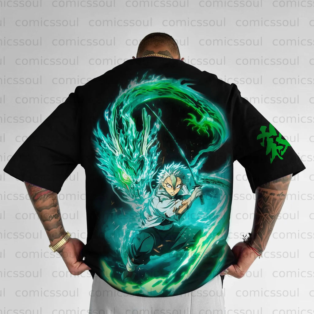 Unisex Anime Inspired Vintage T-Shirt