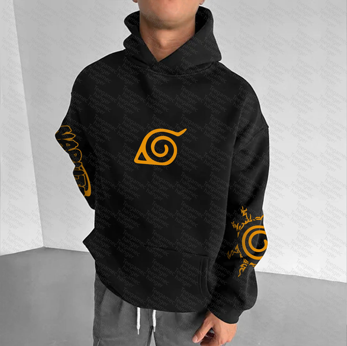Unisex Naruto Anime Graphic Streetwear Hoodie